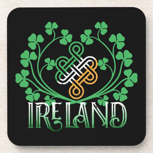 IRELAND SHAMROCK COASTER (Front)