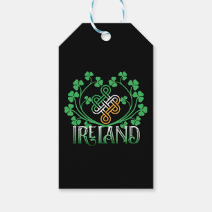 IRELAND SHAMROCK GIFT TAGS