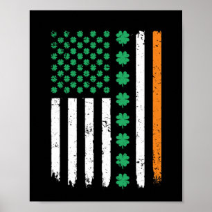 Ireland Shamrock Irish Shamrock American Poster