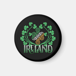 IRELAND SHAMROCK MAGNET