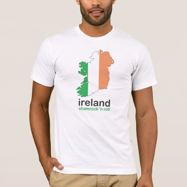 ireland shamrock n roll tee (Front)