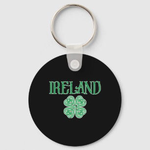 Ireland Shamrock St Patricks Day Clover Irish Men Key Ring