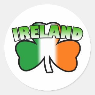 Ireland Shamrock Sticker