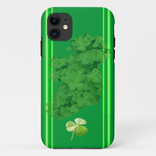 Ireland Shamrock Stripe by Kenneth Yoncich iPhone 11 Case