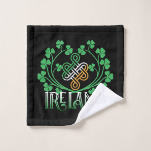 IRELAND SHAMROCK WASH CLOTH