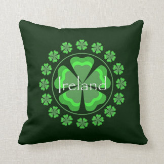 Ireland Shamrocks Pillow