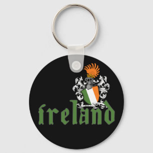Ireland Shield Keychain