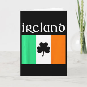 Ireland Shirt Irish Flag Shirt St Patricks Day Shi Card