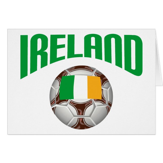 Ireland Soccer Football (Front Horizontal)