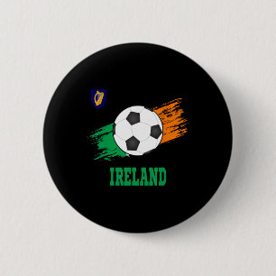 Ireland Soccer Irish Footbyll Ireland Futbol 6 Cm Round Badge