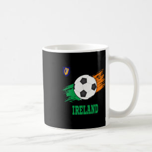 Ireland Soccer Irish Footbyll Ireland Futbol Coffee Mug