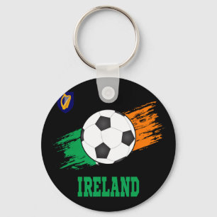 Ireland Soccer Irish Footll Ireland Futbol Key Ring