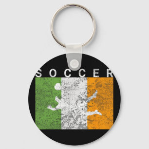 Ireland Soccer Irish Goalkeeper Key Ring