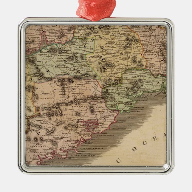 Ireland southern metal tree decoration (Front)