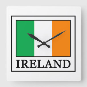 Ireland Square Wall Clock