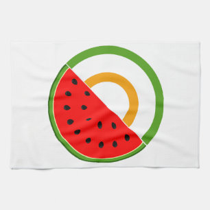 IRELAND STANDS WITH PALESTINE - Watermelon Tea Towel