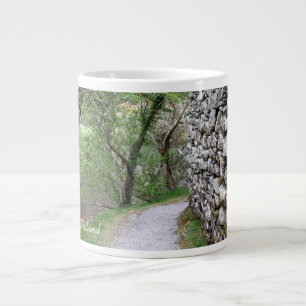 Ireland, Stone Wall, County Cork, Photography Large Coffee Mug