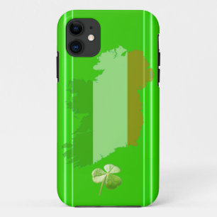 Ireland Stripes by Kenneth Yoncich iPhone 11 Case