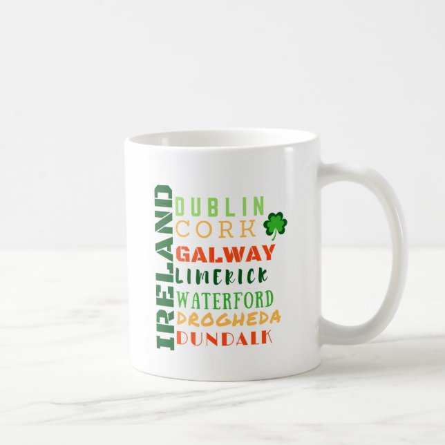 IRELAND SUBWAY ART COFFEE MUG (Right)
