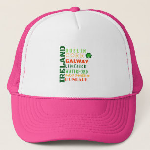 IRELAND SUBWAY ART TRUCKER HAT