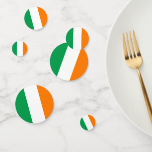 Ireland table confetti, St. Patrick's, Irish Flag Confetti