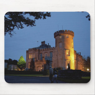 Ireland, the Dromoland Castle lit at dusk, Mouse Pad
