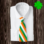 Ireland Ties, fashion Irish Flag business Tie<br><div class="desc">Neck Tie: Patriotic Irish Flag fashion and Ireland business design - love my country,  office wear,  travel,  national patriots / sports fans</div>