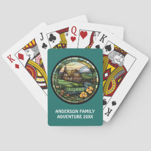Ireland Travel Destination  Playing Cards