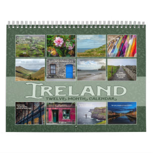 Ireland   Travel Photography and Quotes Calendar