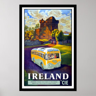 Ireland Travel Poster