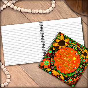 Irelyn’s Faith Miracle Floral Fun Notebook