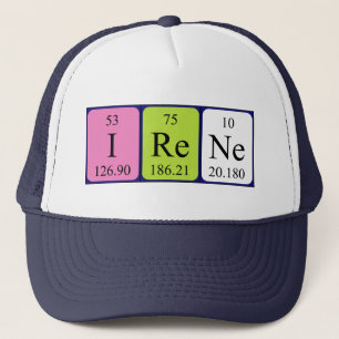 Irene periodic table name hat