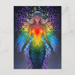 “Iridesca” - Keeper of Colours Postcard