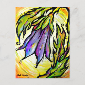 Iridescent Bell Postcard
