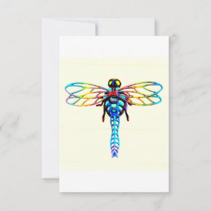 iridescent blue dragongfly