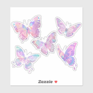 iridescent butterfly pastel