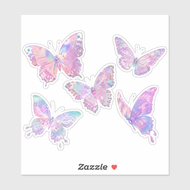 iridescent butterfly pastel (Sheet)