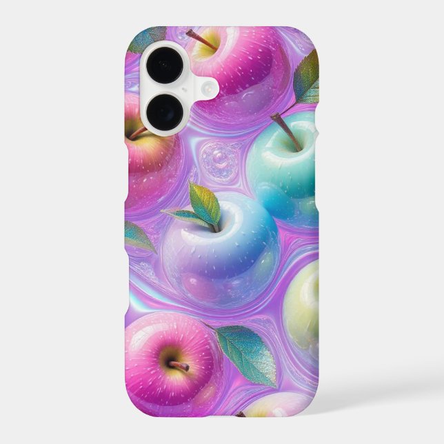 Iridescent Candy Apple Art (Back)