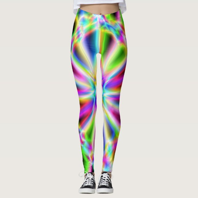 Iridescent Chrome 3 Leggings (Front)