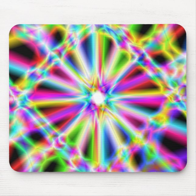 Iridescent Chrome 3 Mouse Pad (Front)