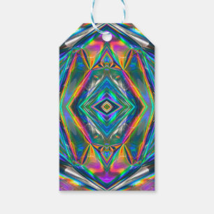 Iridescent Chrome Gift Tags