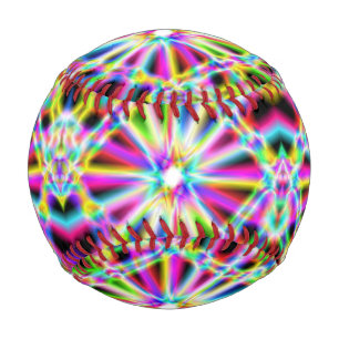 Iridescent Chrome Three Baseball
