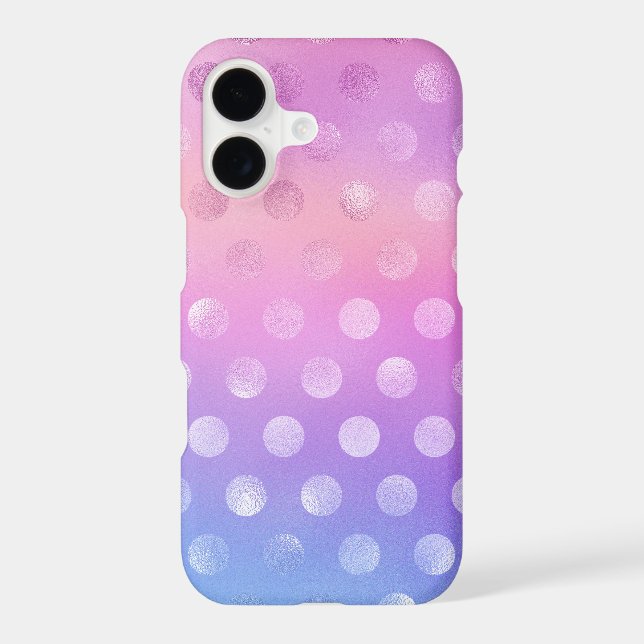 Iridescent Colours with Polka Dots Pattern (Back)