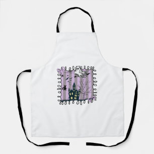 Iridescent Coquette Halloween Apron