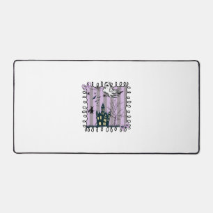 Iridescent Coquette Halloween Desk Mat