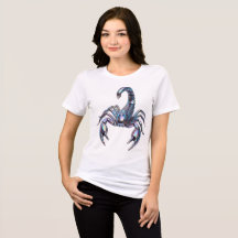 Iridescent Cyber Scorpion Mechanical Art