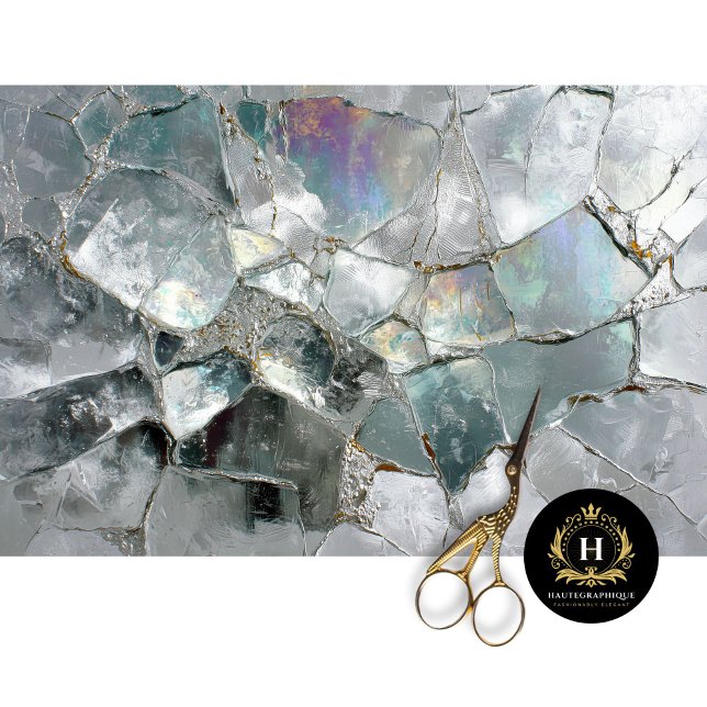 Iridescent Dragon Scale Glass Decoupage Paper (Creator Uploaded)