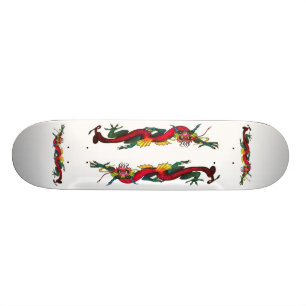Iridescent Dragon skateboard
