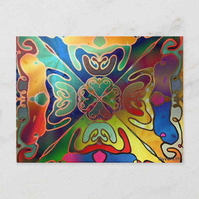 Iridescent Dream Postcard (Front)
