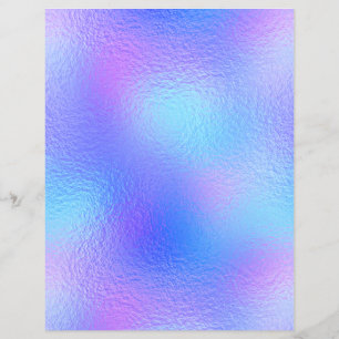 Iridescent Faux Foil Scrapbook Paper No. 35